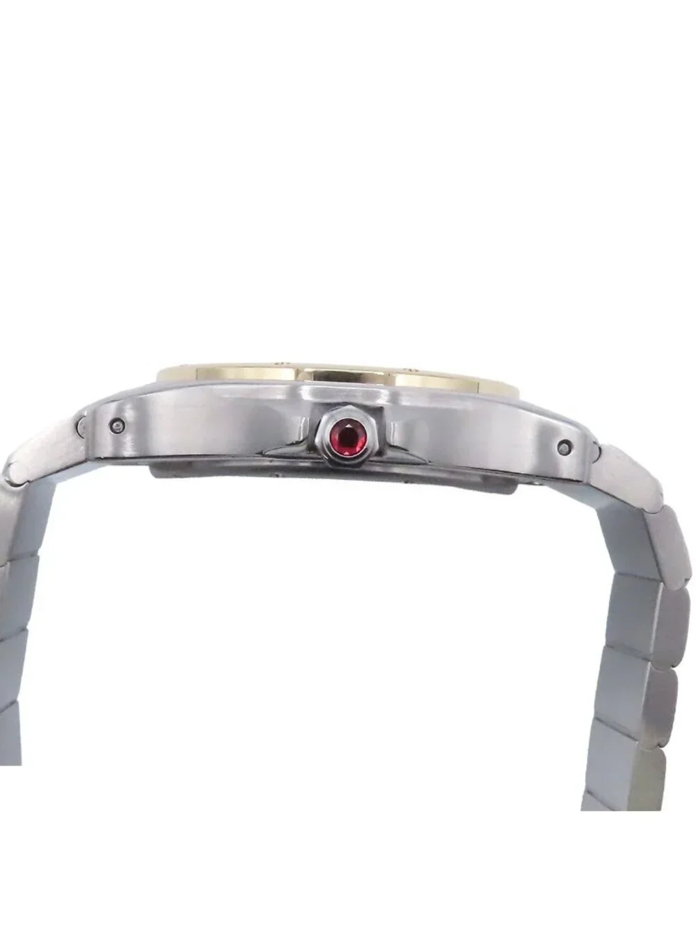 Cartier Santos Ronde Silver Stainless Steel Anniversary This Exclusive Watch